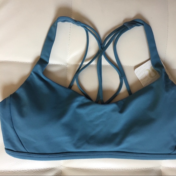 NWT PRSN BLUE LULULEMON FREE TO BE ZEN BRA - - 10 - Picture 4 of 6